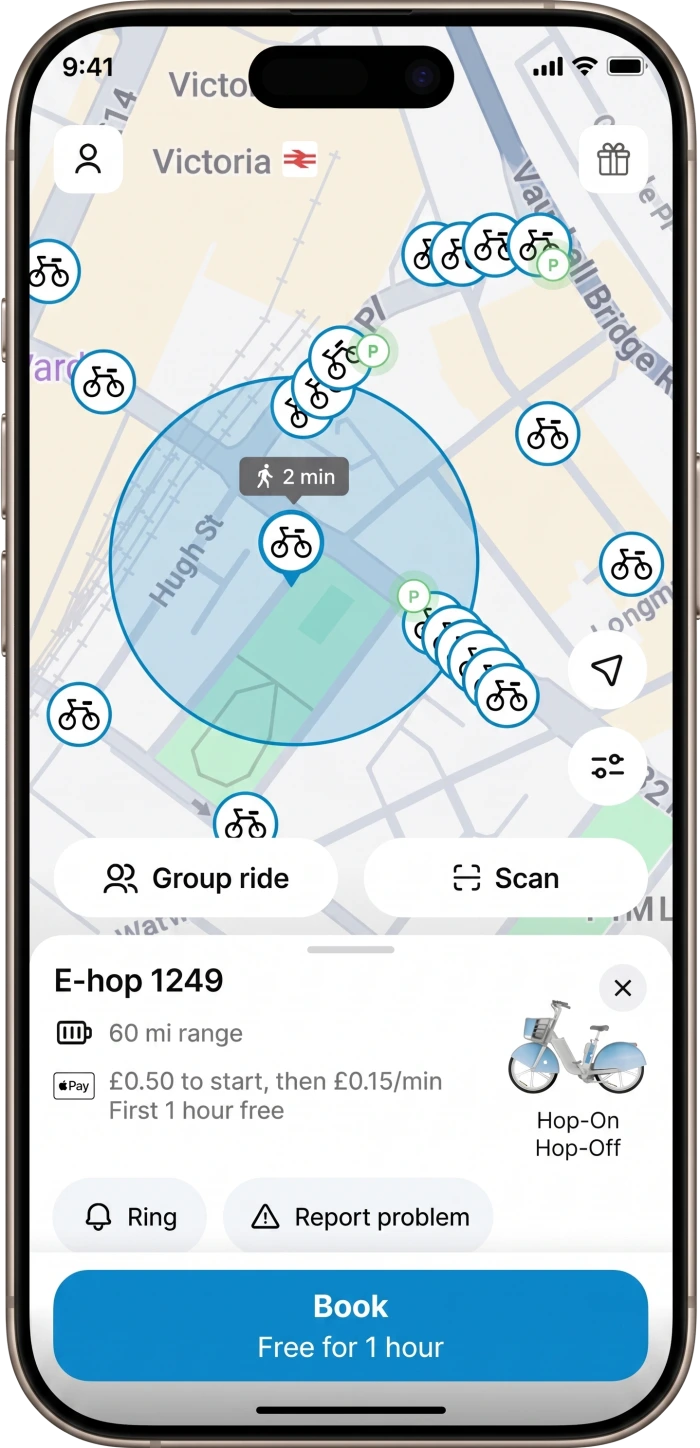 e-hop App Preview