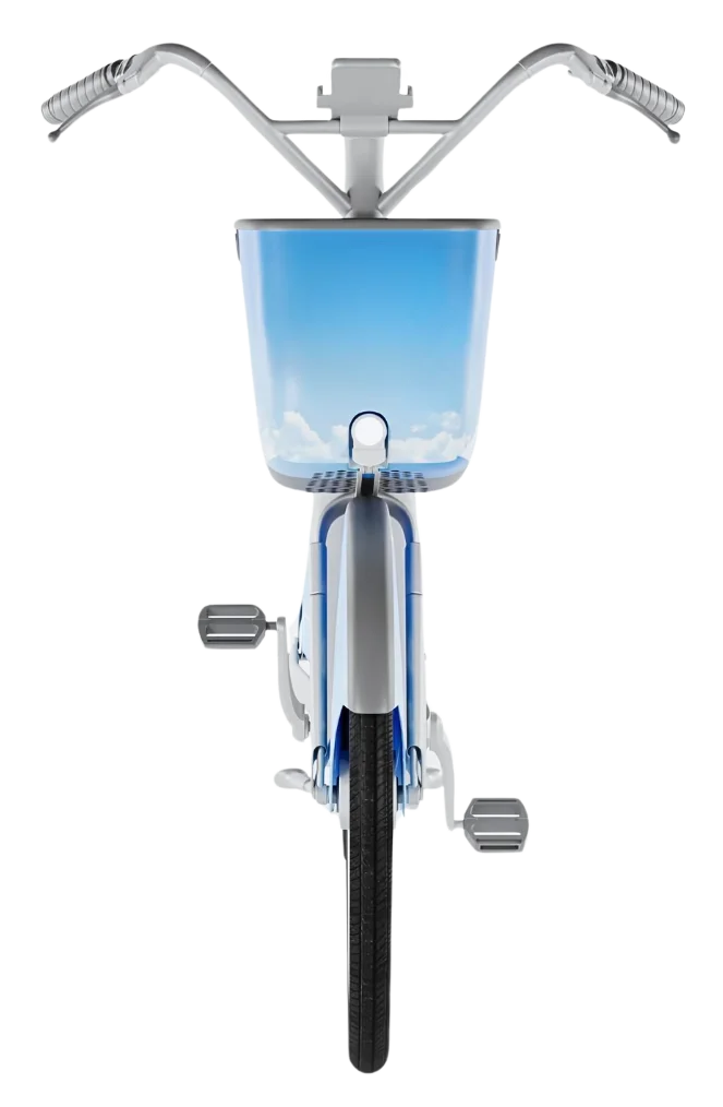 E-HOP e-Bike - 3/4 Perspective
